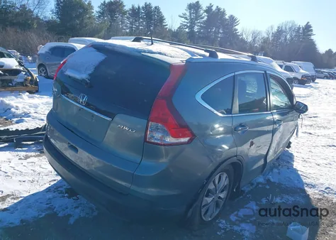 2012 Honda Cr-V Ex-L из США, поврежденный, VIN 2HKRM4H77CH600820